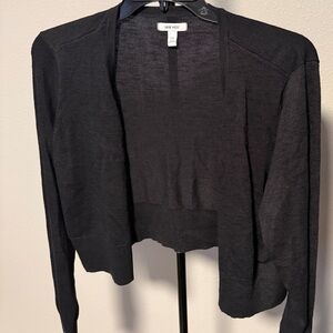 Nine West Women's Black Cardigan Sweater